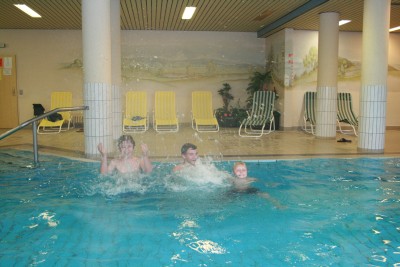 Hallenbad im Landhotel Rosenberger
