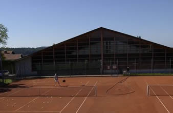 Tennispl&auml;tze beim Landhotel Rosenberger